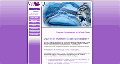 Desktop Screenshot of acosopsicologico.com